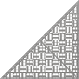 1AD45C-A : 45 DEGREE-GRAY ALUM CORNER SECTION